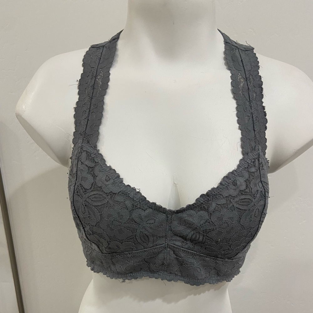 Free People Lace Racer Back Bra